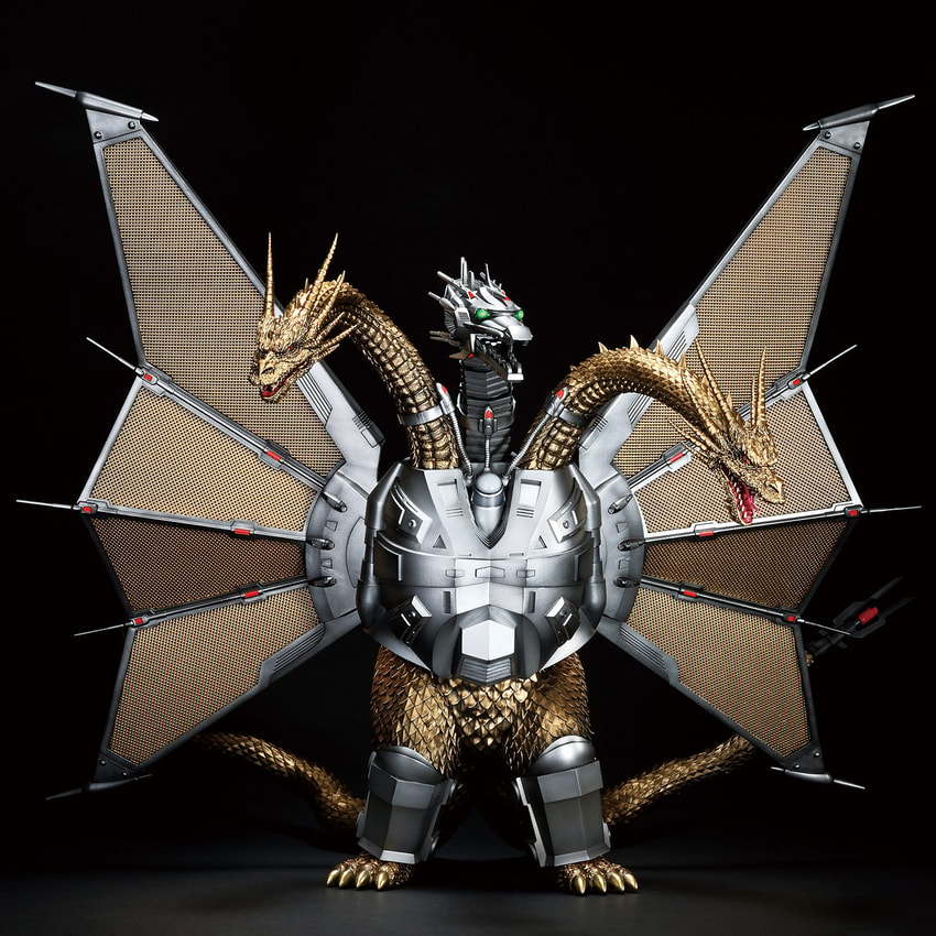 Godzilla Mecha-King Ghidorah (1991) Collectible Figure - Prototype Shown View 6