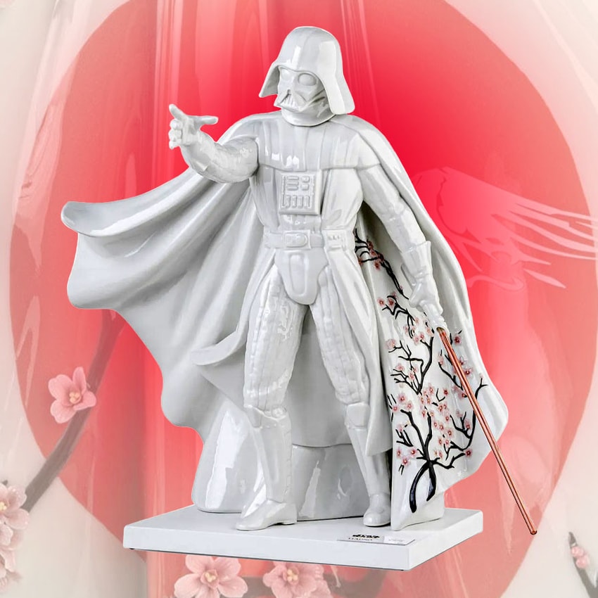 Darth Vader (Cherry Blossom Edition) Porcelain Statue | Sideshow