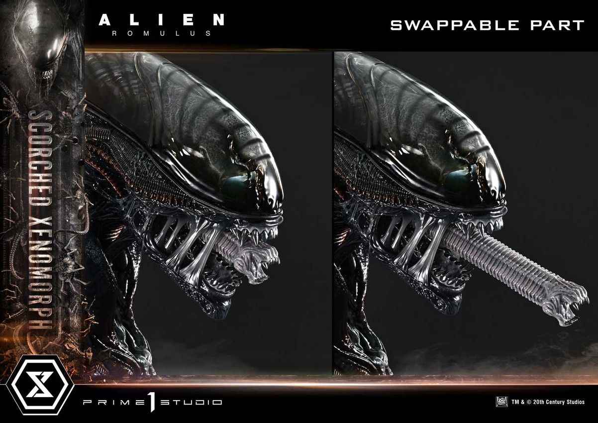 Alien Scorched Xenomorph 1:3 Scale Statue - Prototype Shown View 6