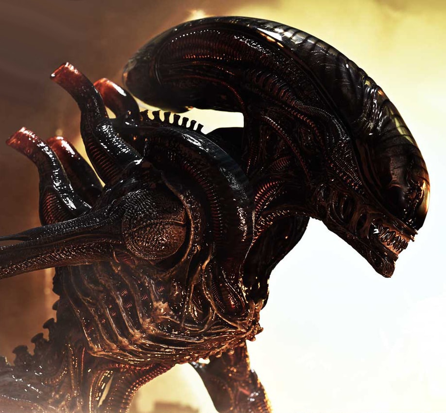 Alien Scorched Xenomorph (Deluxe Version) 1:3 Scale Statue - Prototype Shown View 4