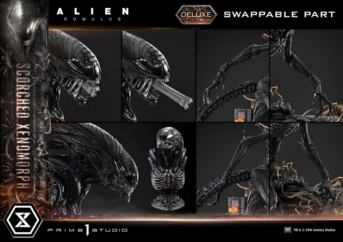 Alien Scorched Xenomorph (Deluxe Version) 1:3 Scale Statue - Prototype Shown View 6