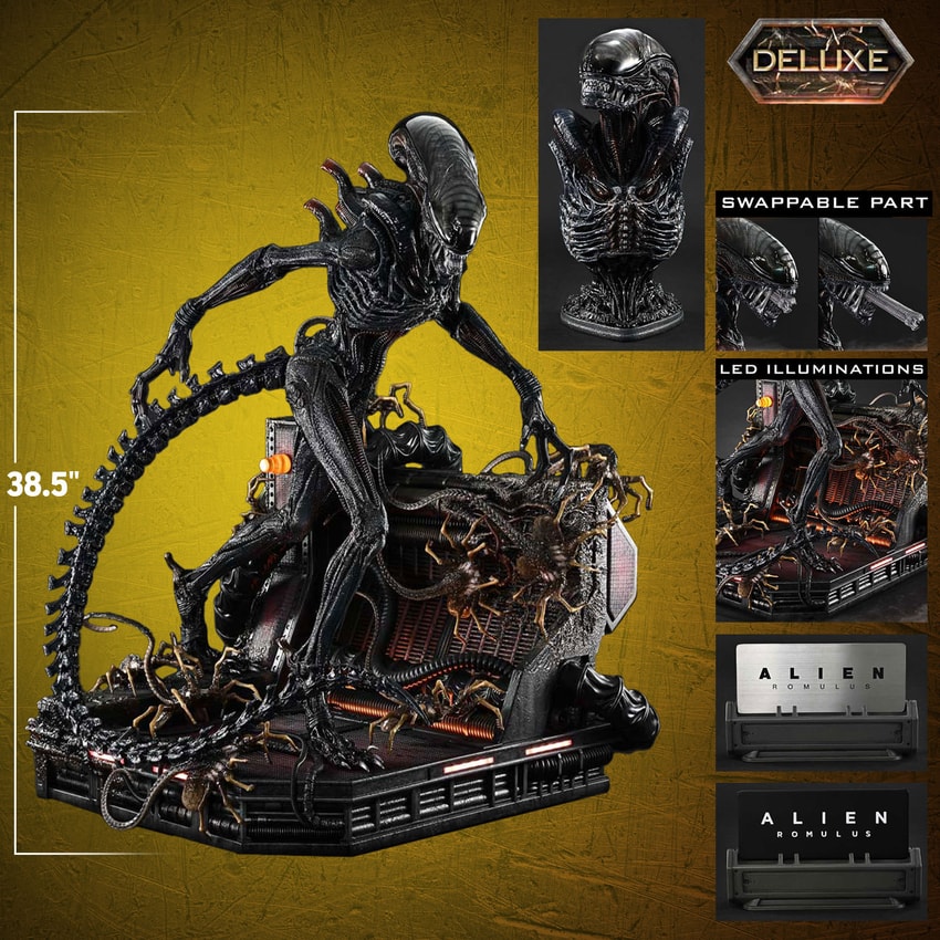 Alien Scorched Xenomorph (Deluxe Version) 1:3 Scale Statue - Prototype Shown View 2