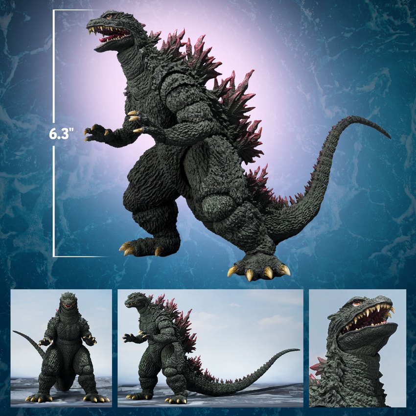 Godzilla [2000] Action Figure by Tamashii Nations | Sideshow