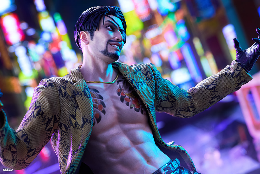 Like a Dragon Goro Majima Statues - Prototype Shown View 4
