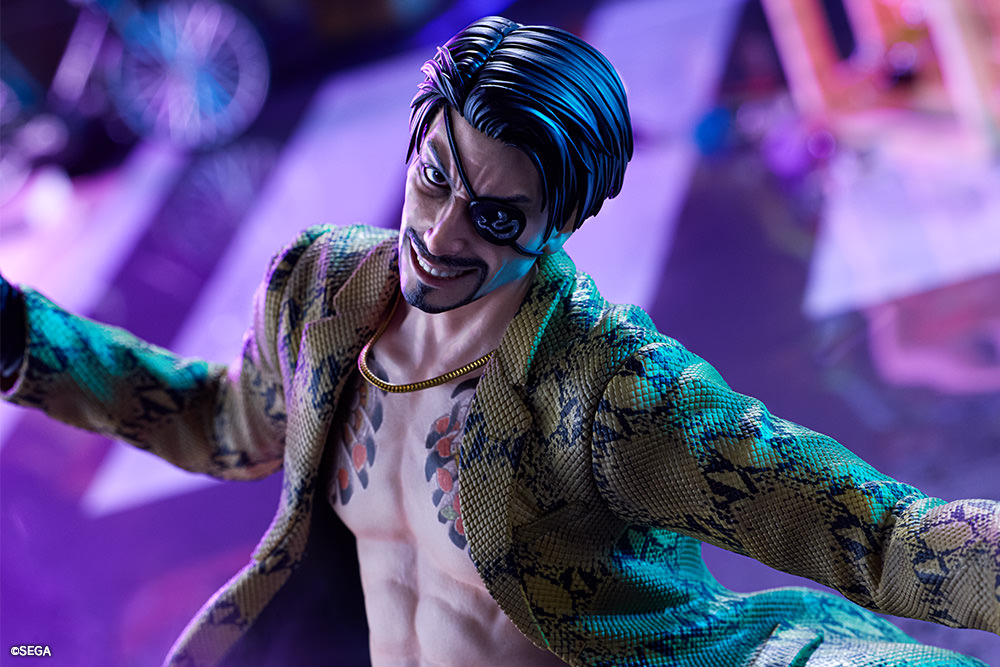 Like a Dragon Goro Majima Statues - Prototype Shown View 5