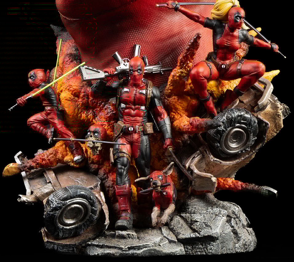 Deadpool Fine Art Bust by PCS | Sideshow Collectibles