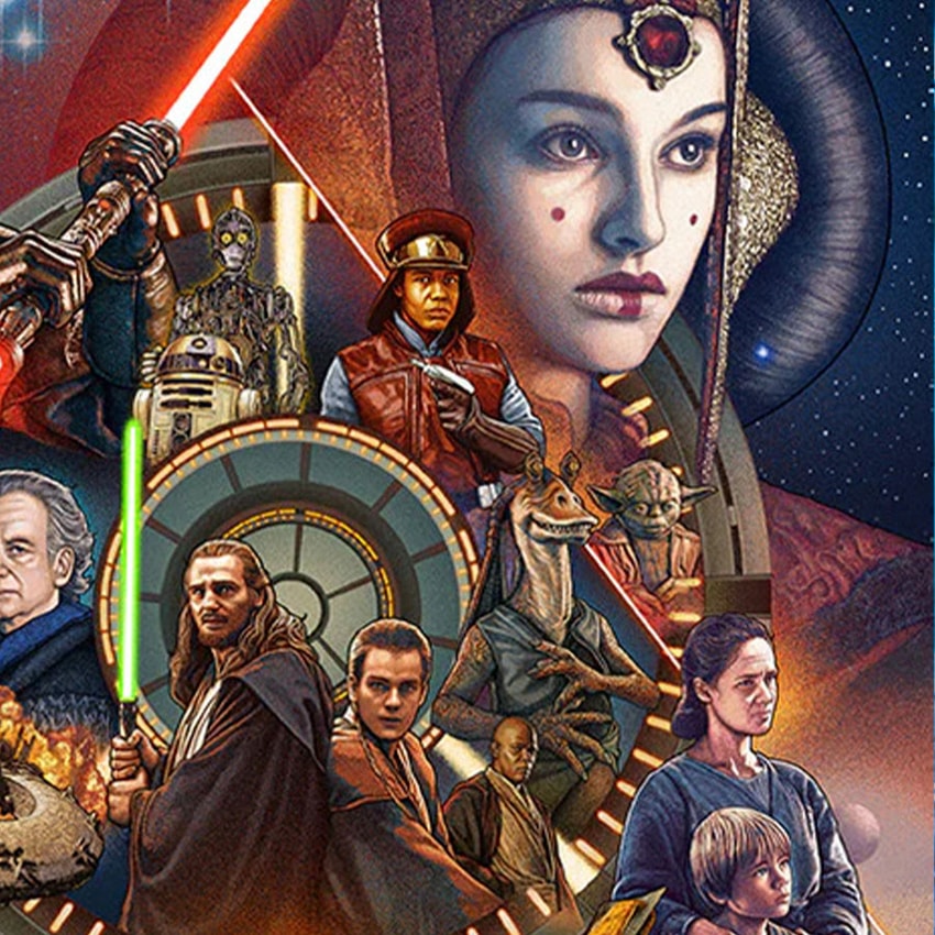 Star Wars Star Wars: The Phantom Menace: A Visual Archive Book - Prototype Shown View 3