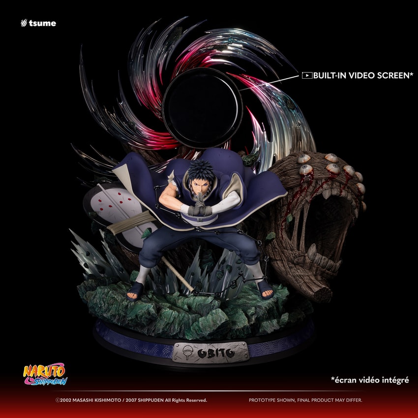 Naruto Obito HQS (Ultra) Statues - Prototype Shown View 3