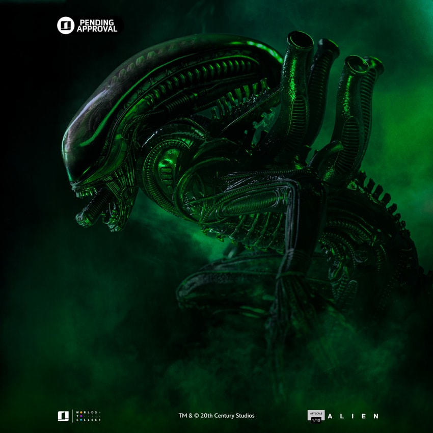 ALIEN BIG CHAP STATUE エイリアン Alien Big Chap 1:10 Art Scale Statue by Iron Studios