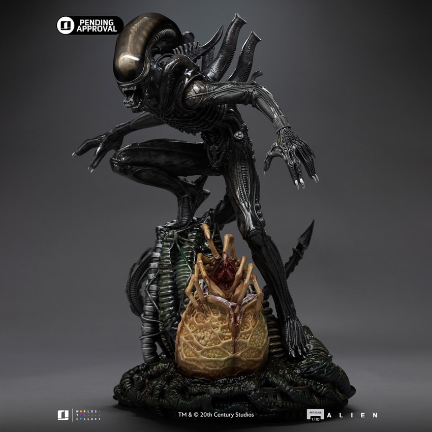 Alien Big Chap 1:10 Art Scale Statue by Iron Studios