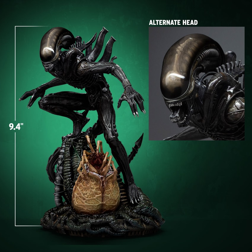 ALIEN BIG CHAP STATUE エイリアン Alien Big Chap 1:10 Art Scale Statue by Iron Studios