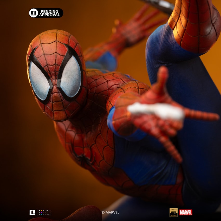 Spider-Man (10th Anniversary) 1:10 Art Scale Statue by Iron