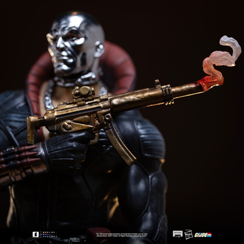 G.I. Joe Destro 1:10 Scale Statue - Prototype Shown View 4