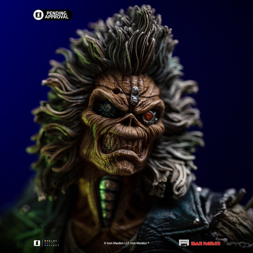 Iron Maiden Eddie (50th Anniversary) 1:10 Scale Statue - Prototype Shown View 5