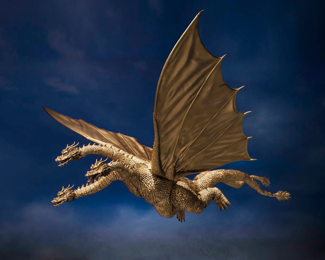 KING GHIDORAH [1972] Action Figure by Tamashii Nations | Sideshow