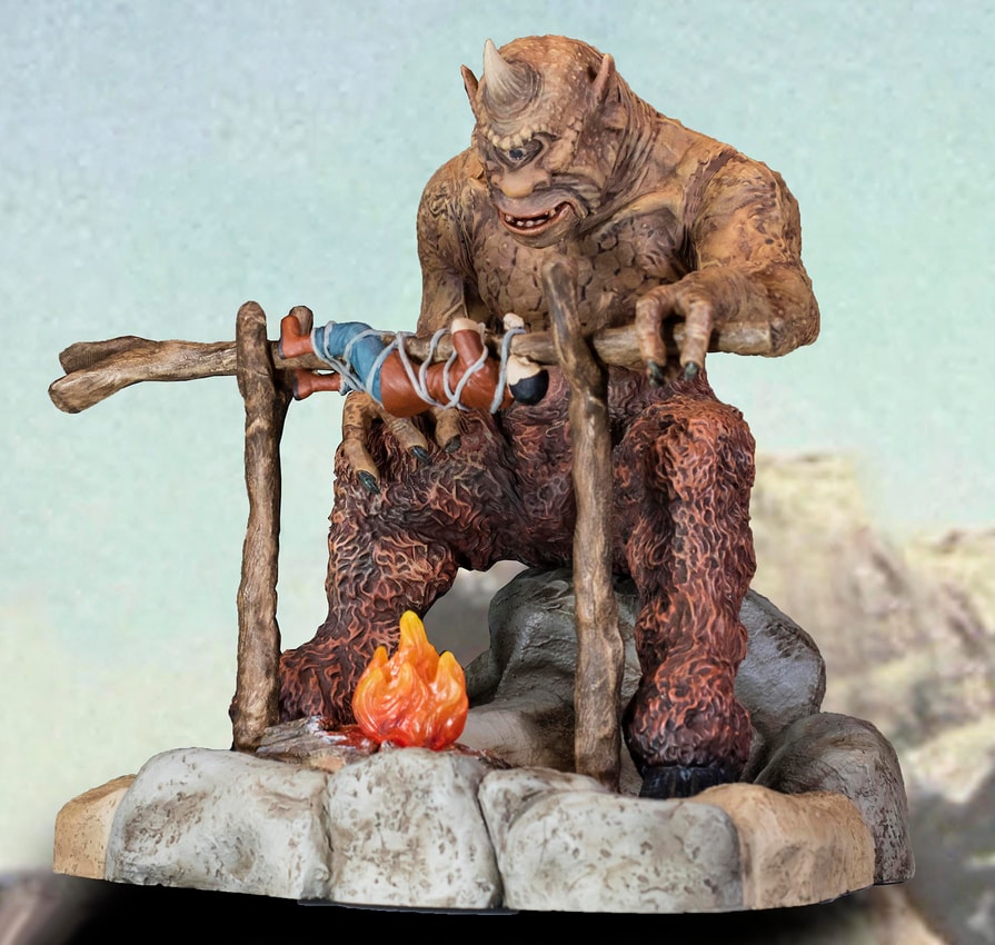 ☆ Diorama Art Cyclops Barbeque Diorama Scene Statue by by Star Ace Toys