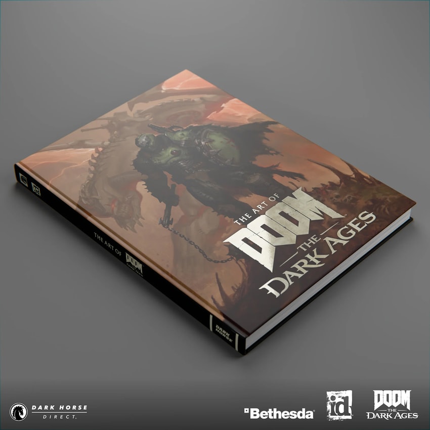 Doom The Art of Doom: The Dark Ages Book - Prototype Shown View 2