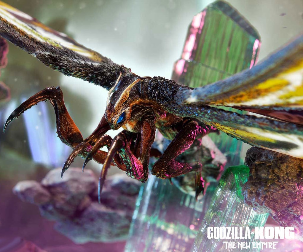 Godzilla vs. Kong Mothra Diorama - Prototype Shown View 4
