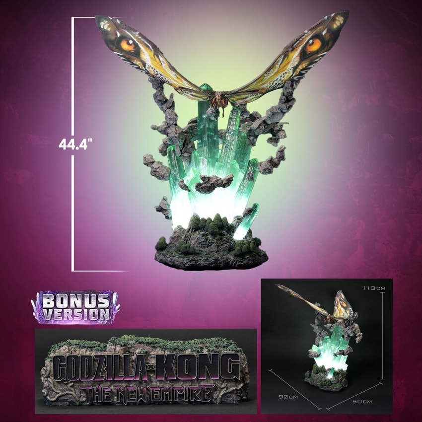 Godzilla vs. Kong Mothra (Bonus Version) Diorama - Prototype Shown View 2