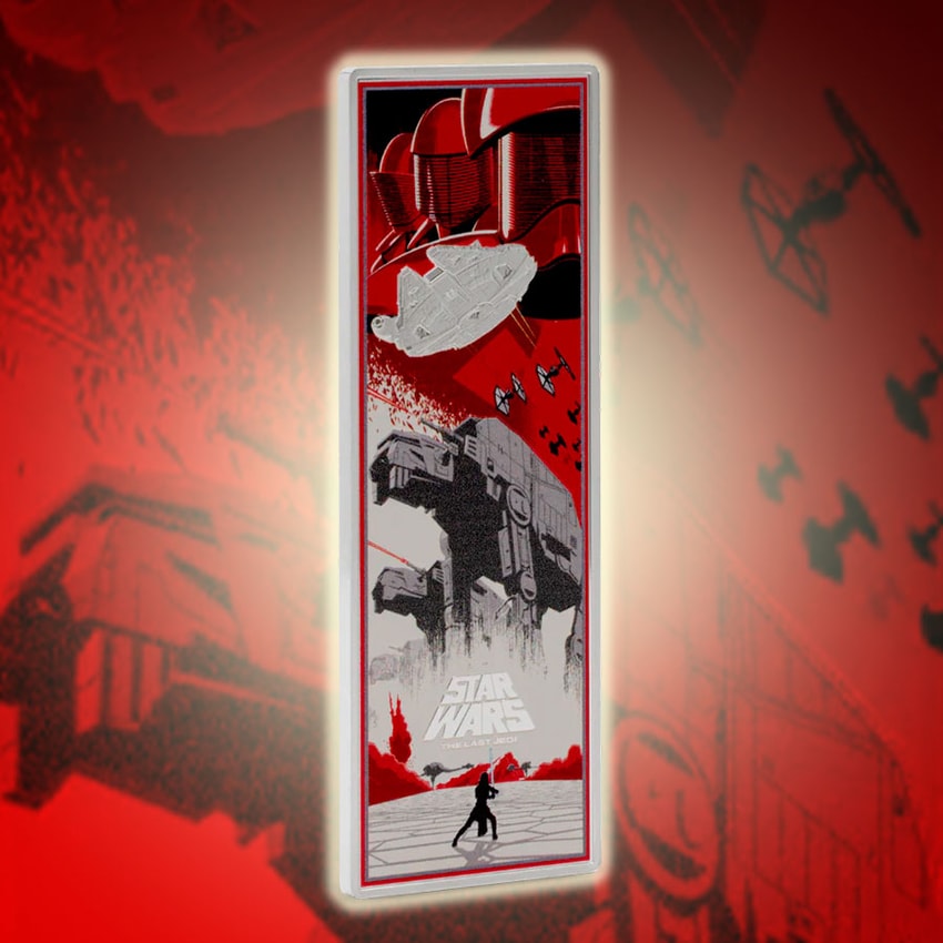 The Last Jedi™ Poster Silver Collectible by Agoro | Sideshow