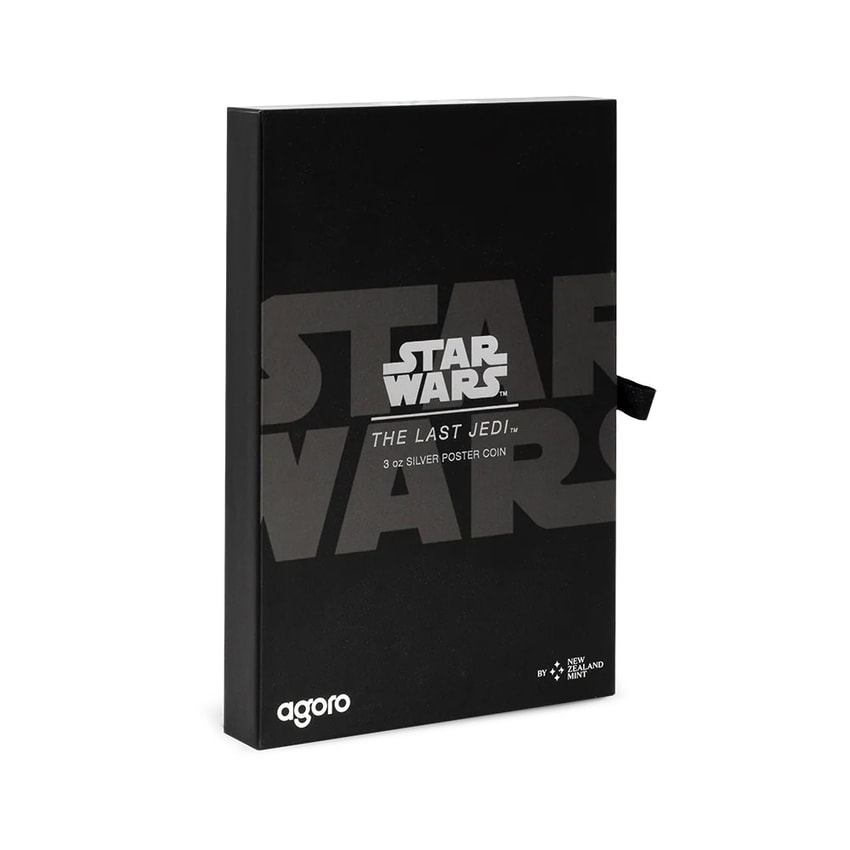 Star Wars The Last Jedi™ Poster Silver Collectible - Prototype Shown View 5