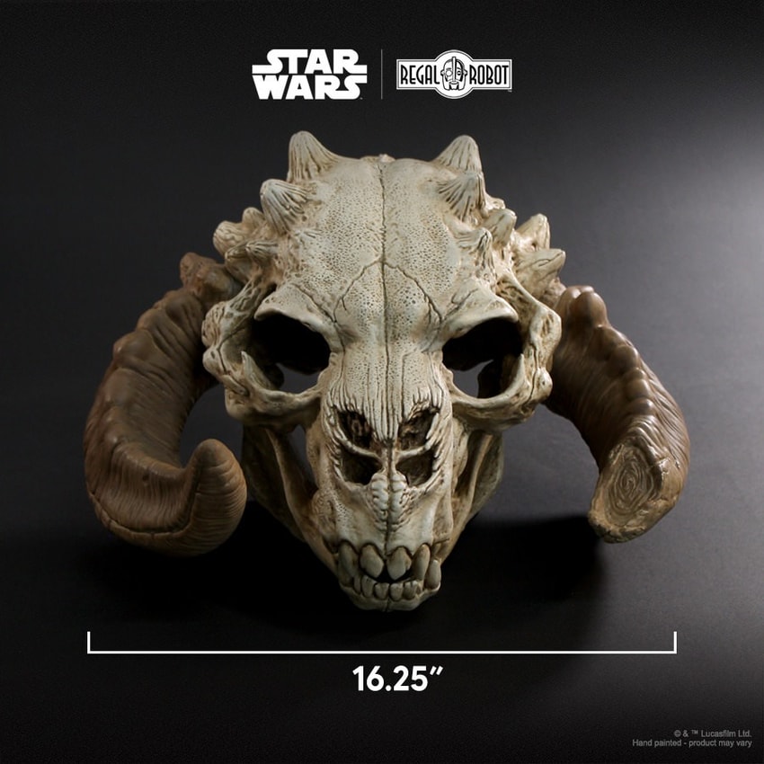 Star Wars Tauntaun Skull Wall Decor - Prototype Shown View 2