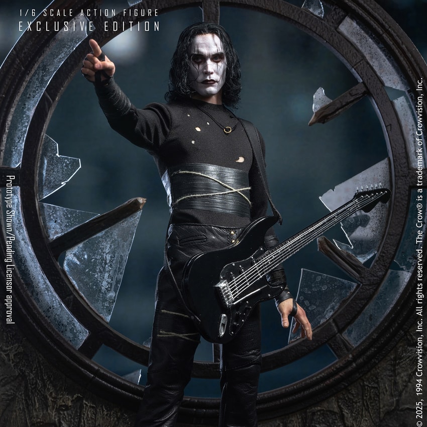 The Crow The Crow – Eric Draven (Exclusive Edition) Sixth Scale Figure  Exclusive Edition - Prototype Shown View 4