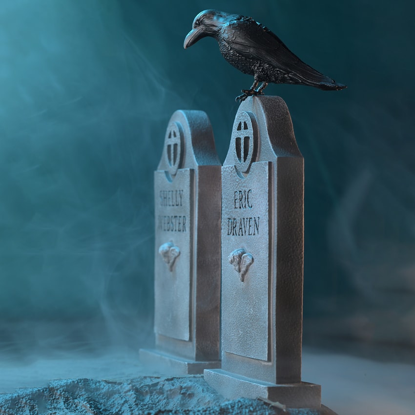 The Crow The Crow – Eric Draven (Deluxe Gold Edition) Sixth Scale Figure - Prototype Shown View 3