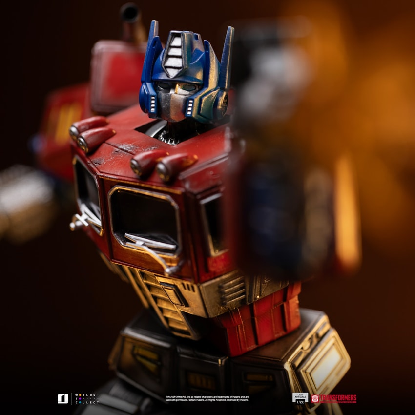 Optimus Prime 1:20 Scale Statue by Iron Studios | Sideshow