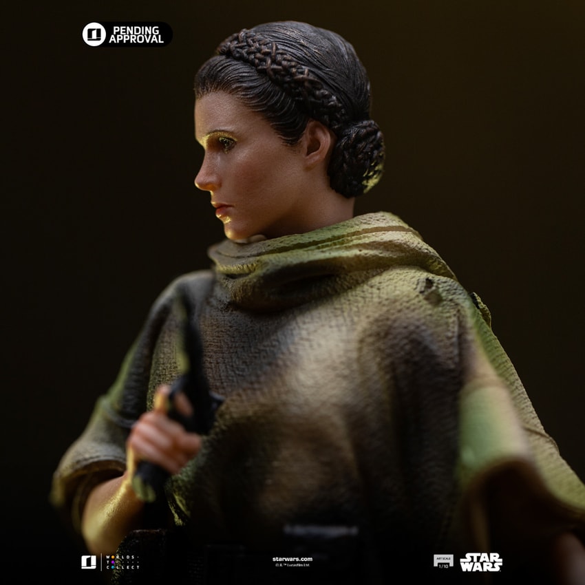 Star Wars Leia and Wicket 1:10 Scale Statue - Prototype Shown View 5