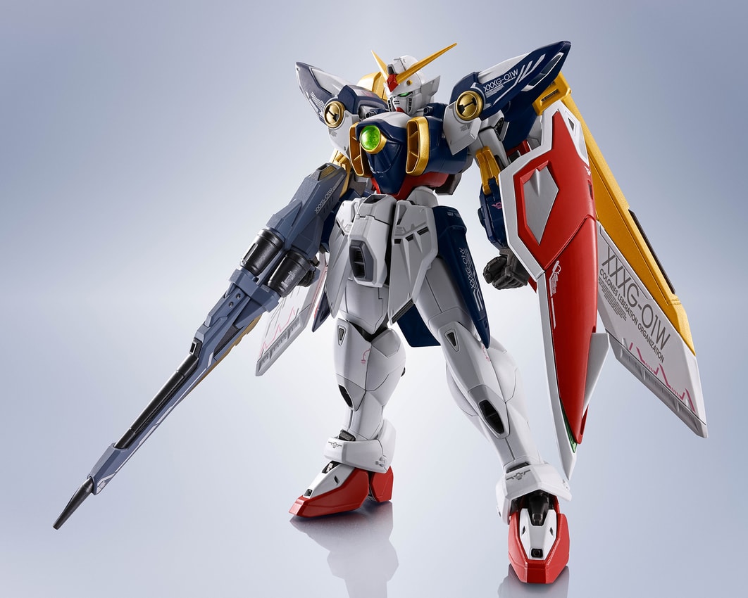 1/100 海外製プラモデル　WINGED MOBILE SUIT SIDE MS> Wing Gundam Action Figure by Tamashii Nations | Sideshow