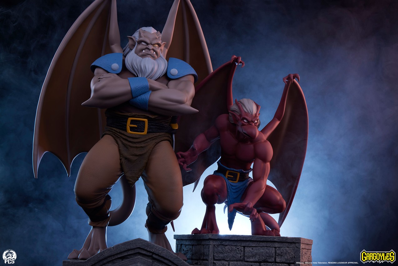Disney Hudson & Brooklyn Quarter Scale Statue - Prototype Shown View 6