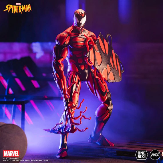 Marvel Carnage Sixth Scale Figure - Prototype Shown View 3
