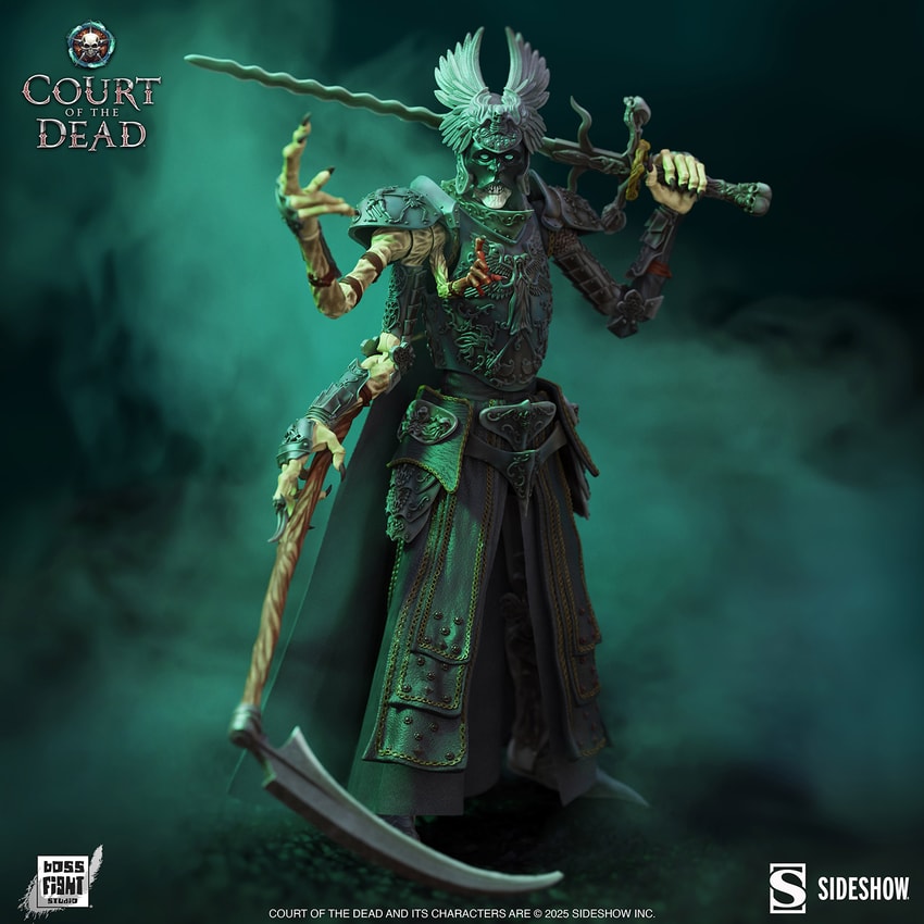 サイドショウ コート・オブ・ザ・デッド デミザイル スタチュー sideshow Demithyle: Exalted Reaper General Action Figure | Sideshow