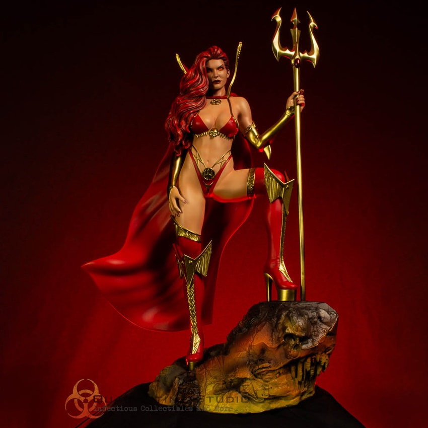 Lady Satanus Statue by Quarantine Studio | Sideshow Collectibles