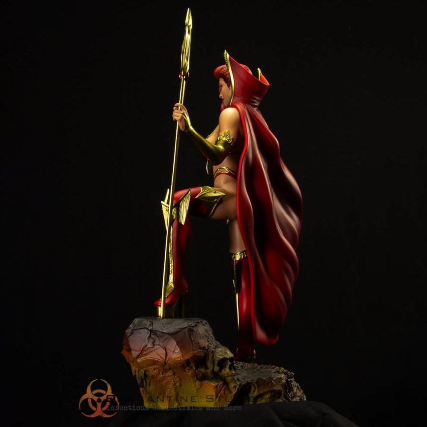 Coffin Comics Lady Satanus Statues - Prototype Shown View 5
