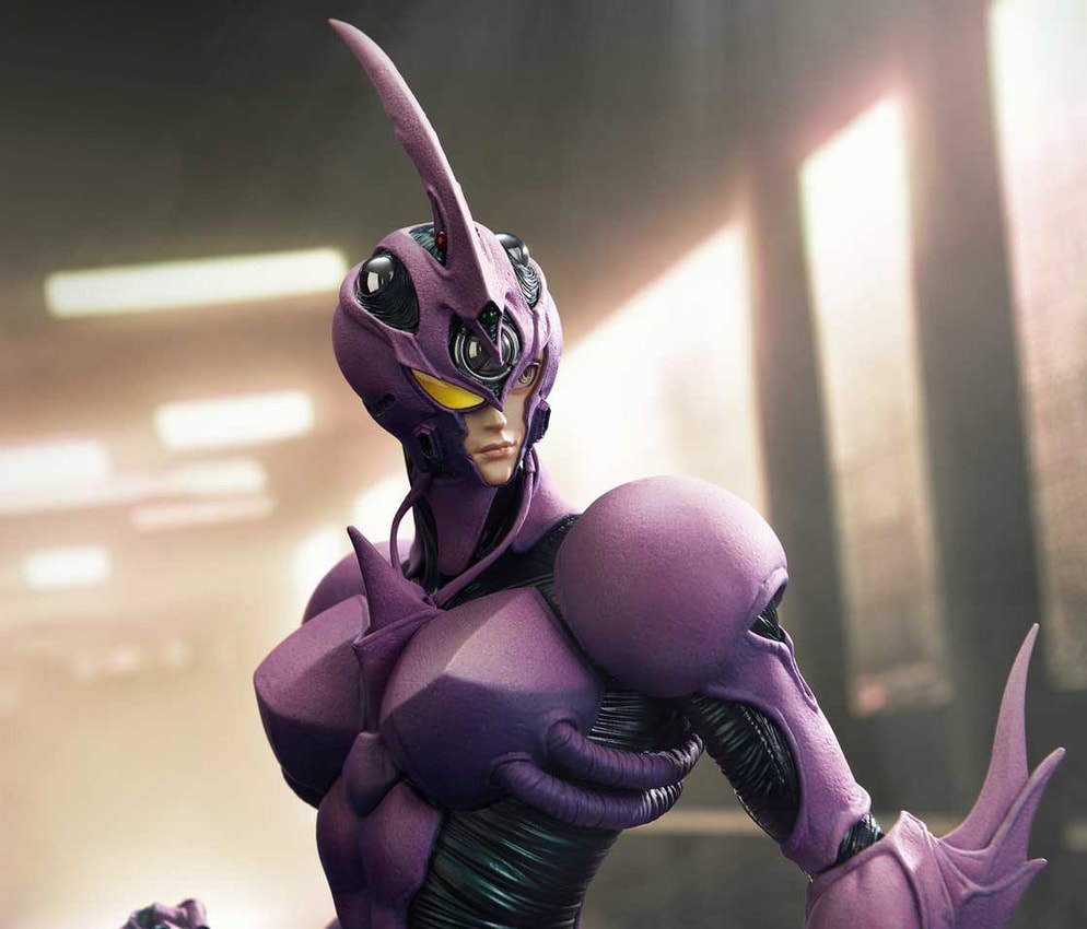 Guyver: The Bioboosted Armor Guyver II F (Bonus Version) Quarter Scale Statue - Prototype Shown View 5