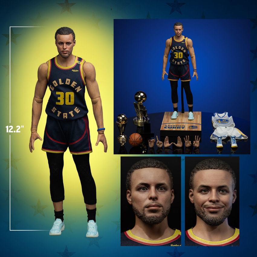 Stephen Curry Sixth Scale Figure by Infinity Studio