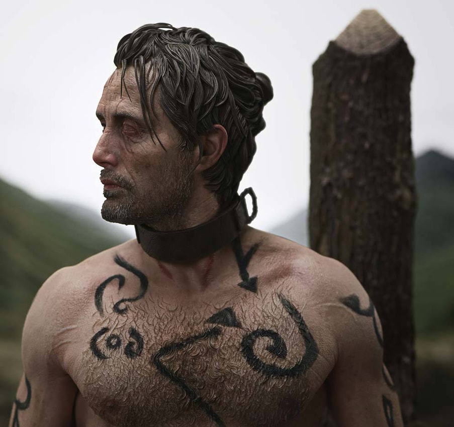 Valhalla Rising One Eye Statues - Prototype Shown View 3