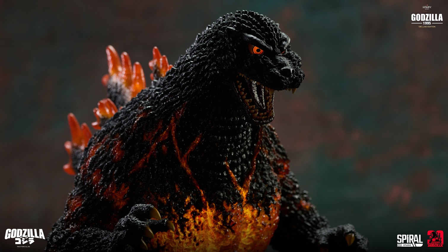 Godzilla Godzilla 1995 (Deluxe Edition) Statues  Collector Edition - Prototype Shown View 4
