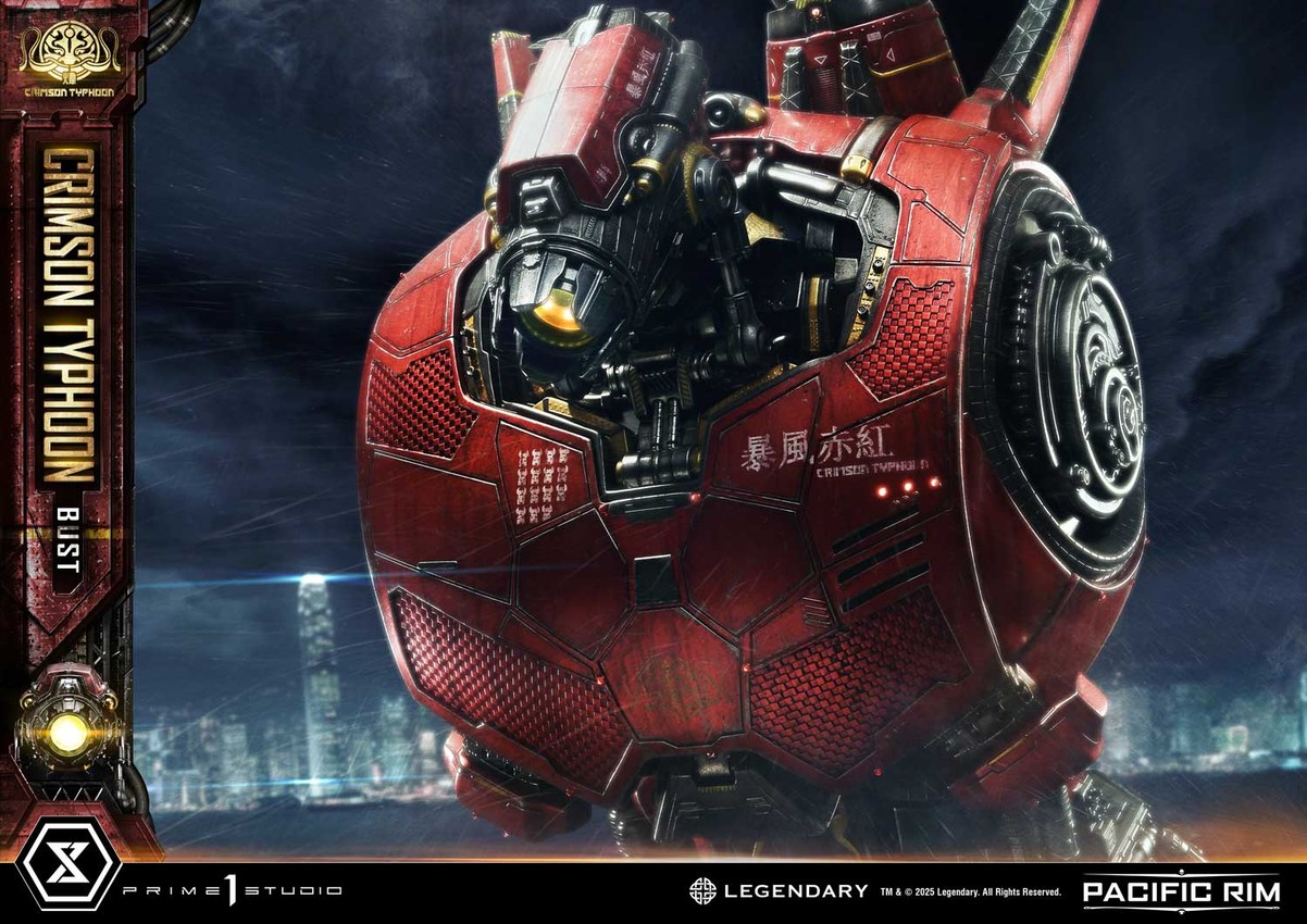 Pacific Rim Crimson Typhoon Bust - Prototype Shown View 6