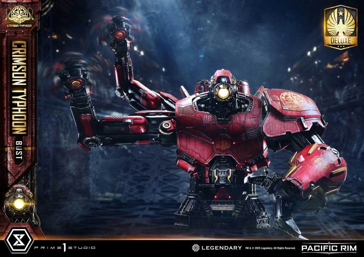 Pacific Rim Crimson Typhoon (Deluxe Version) Bust - Prototype Shown View 6