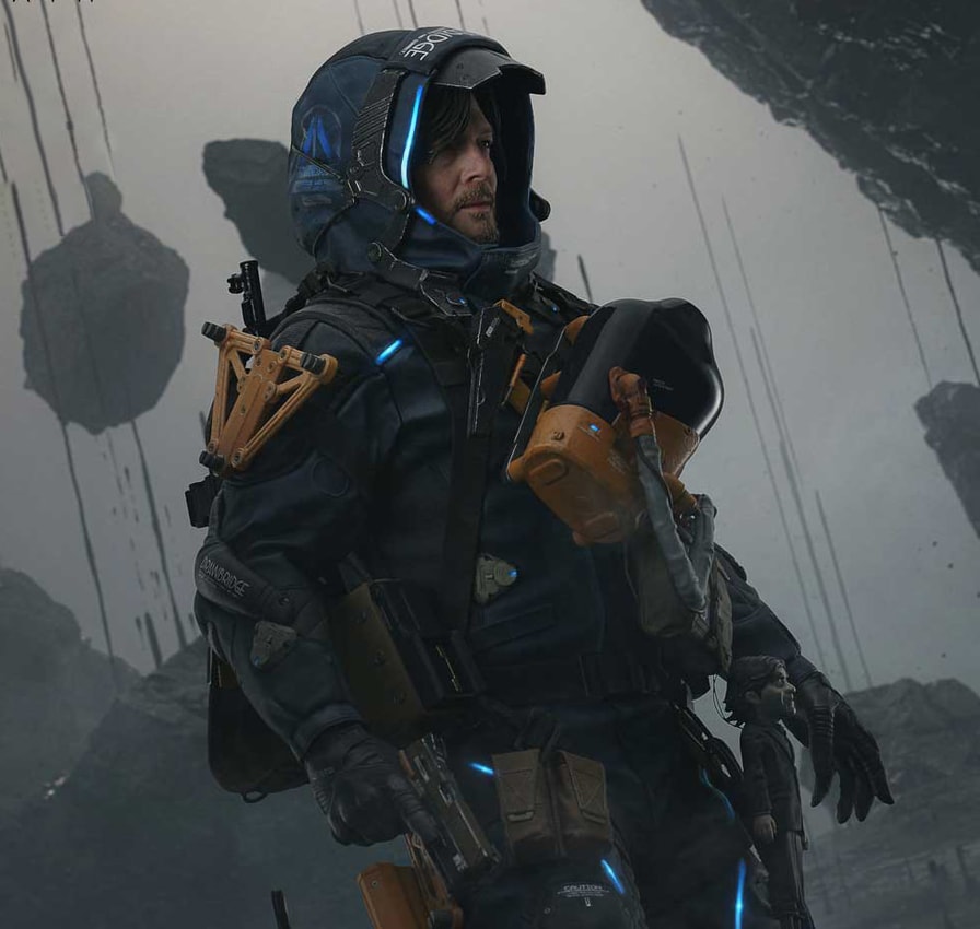 Death Stranding Sam (Deluxe Version) 1:3 Scale Statue - Prototype Shown View 3