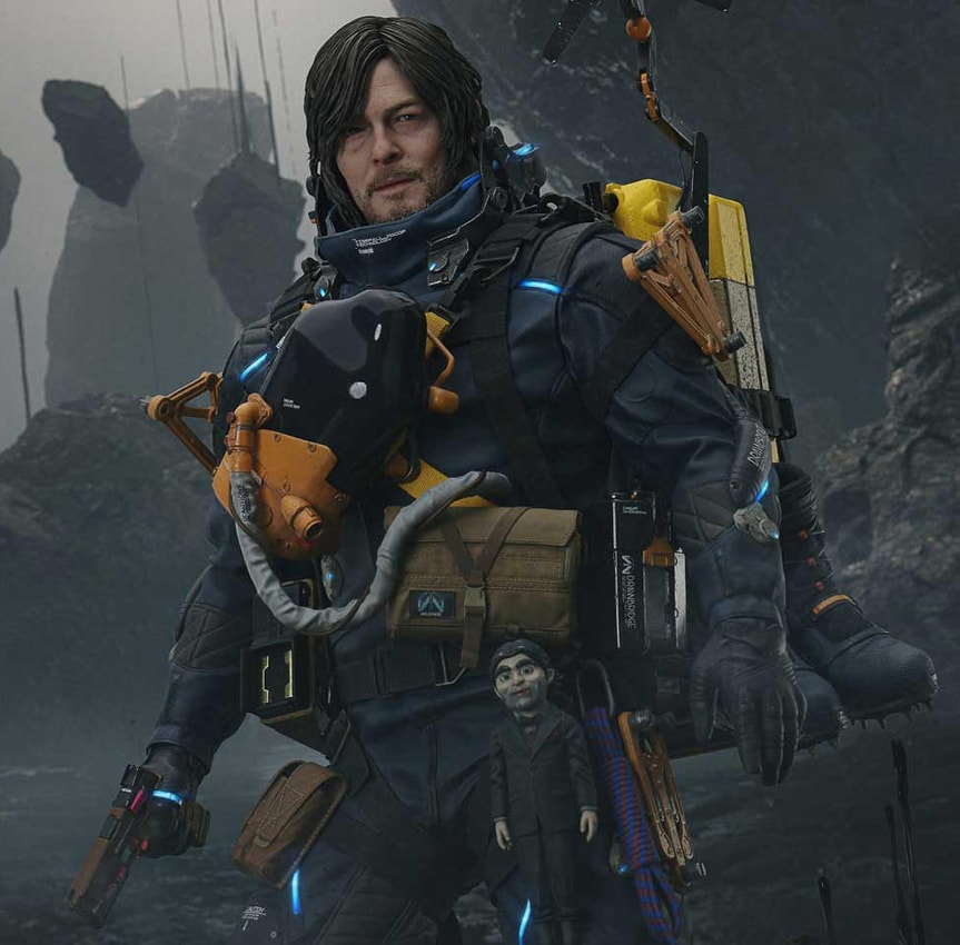 Death Stranding Sam (Deluxe Version) 1:3 Scale Statue - Prototype Shown View 4