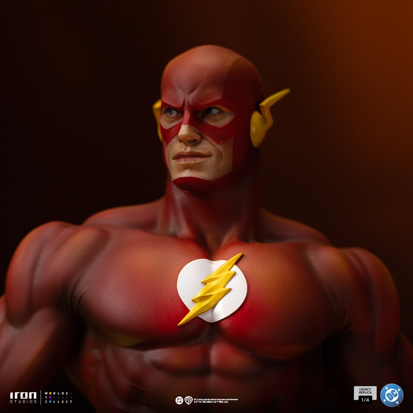 The Flash Legacy Replica Quarter Scale Statue by Iron Studios