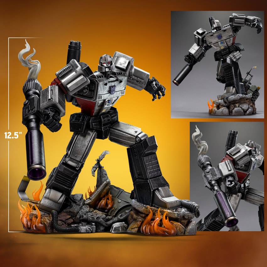 Transformers Megatron Statues - Prototype Shown View 2