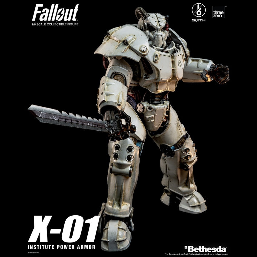 X-01 Institute Power Armor Sixth Scale Figure by Threezero