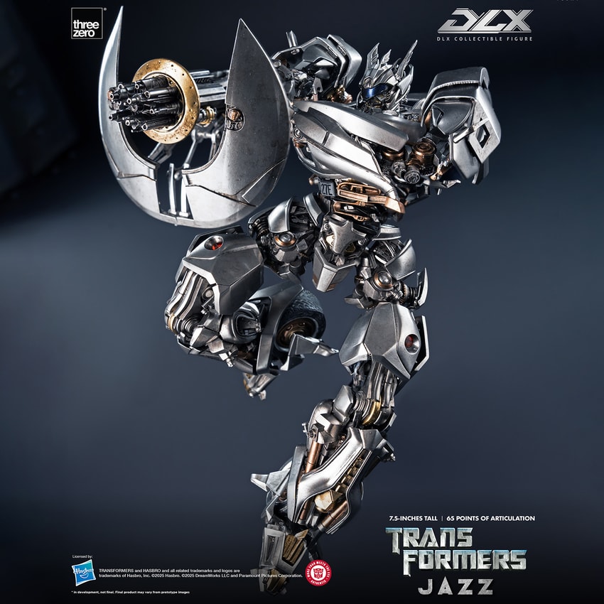 Transformers Jazz DLX (Deluxe Edition) Action Figure - Prototype Shown View 5
