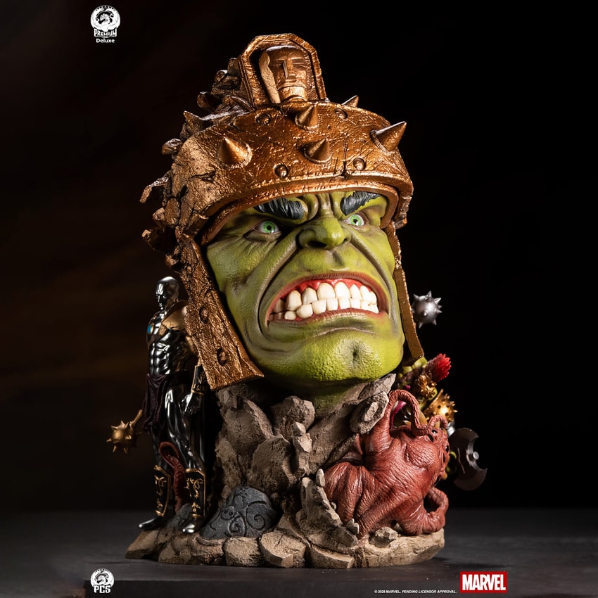 Marvel Planet Hulk (Deluxe Edition) Bust - Prototype Shown View 1