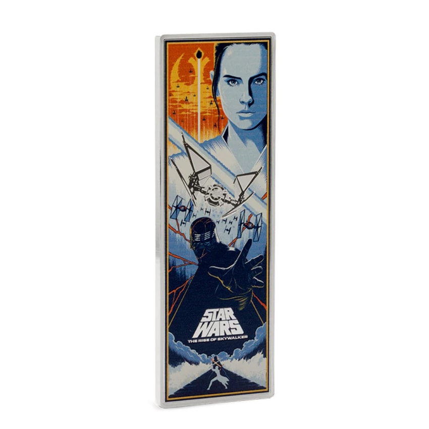 Star Wars The Rise of Skywalker™ Poster Silver Collectible - Prototype Shown View 6